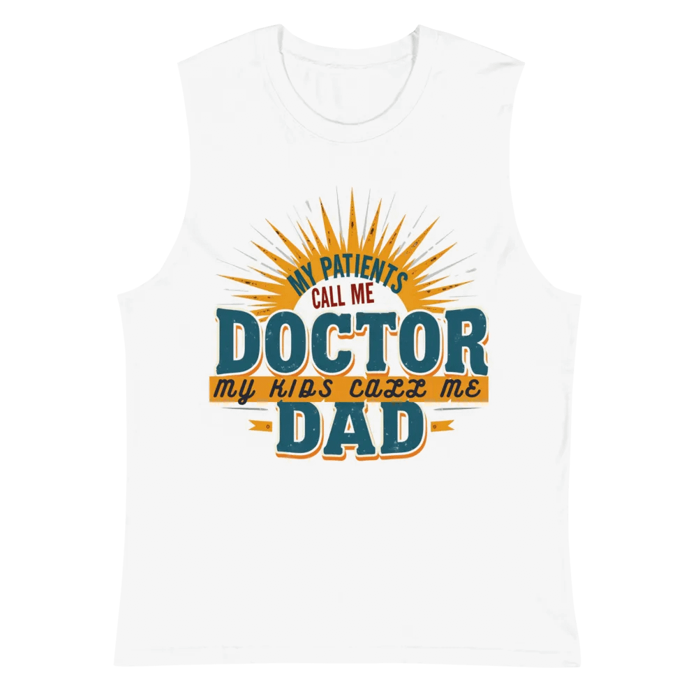 Doctor Dad Sunburst Muscle Tank product image (6)