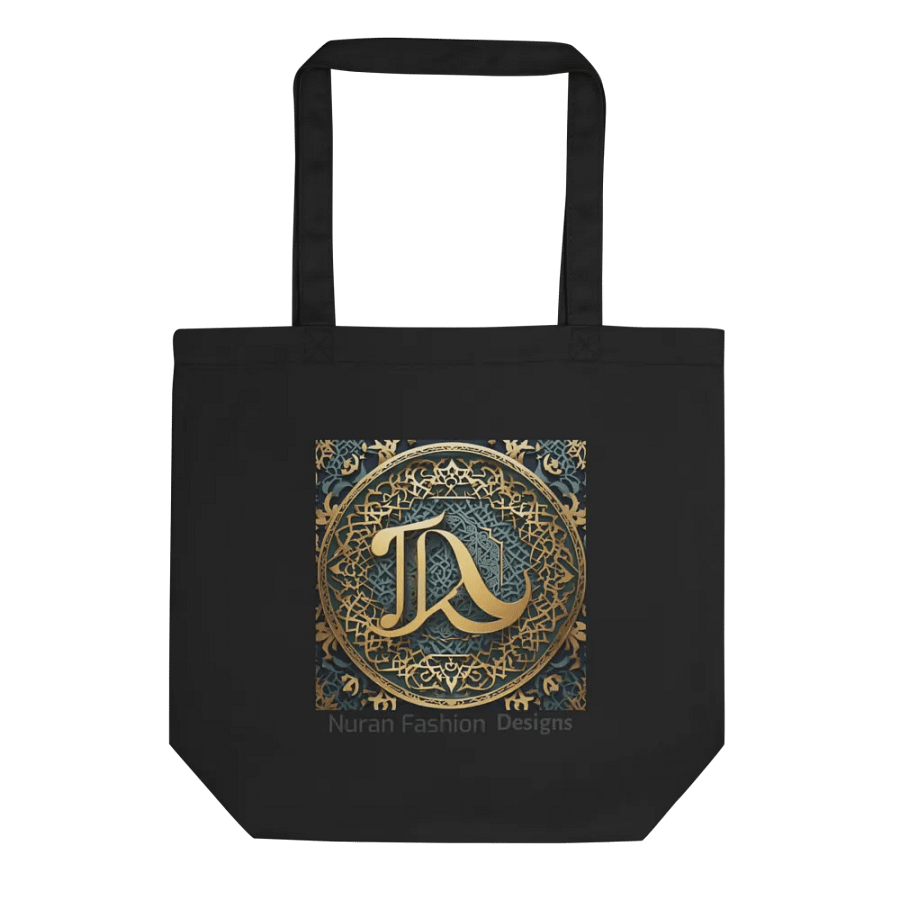 Golden Arabic Calligraphy Eco Tote product image (2)