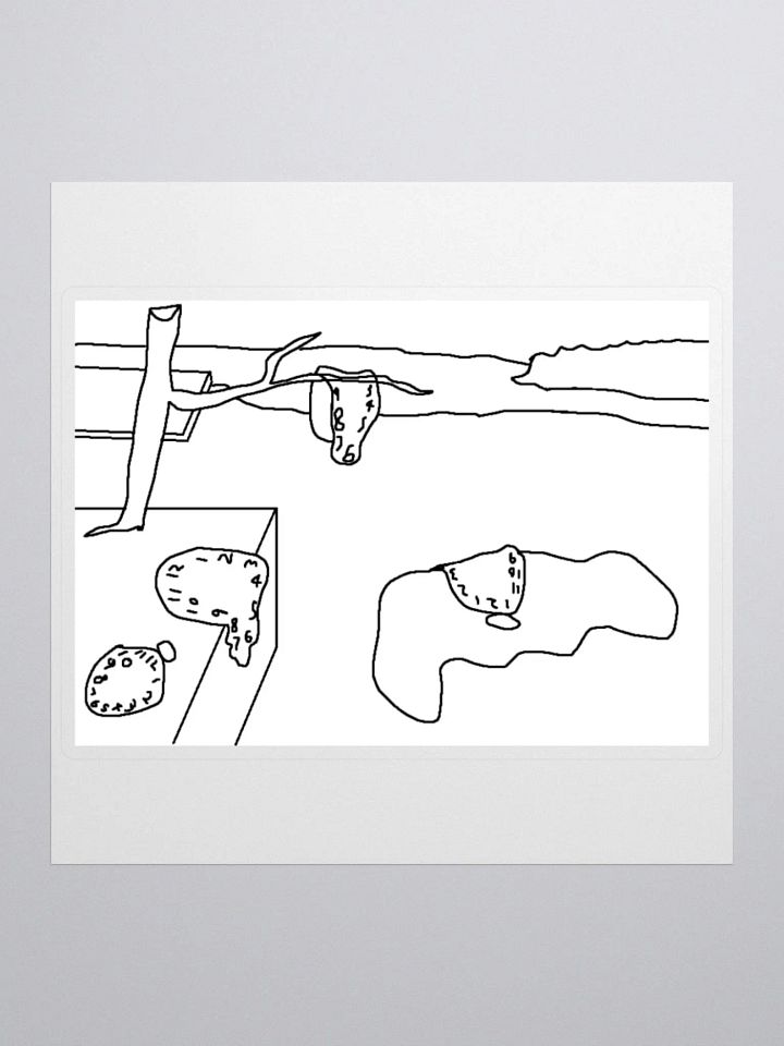 Persistence of Memory Sticker product image (1)