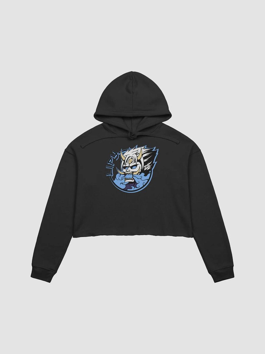 Blue Crop Hoodie product image (3)