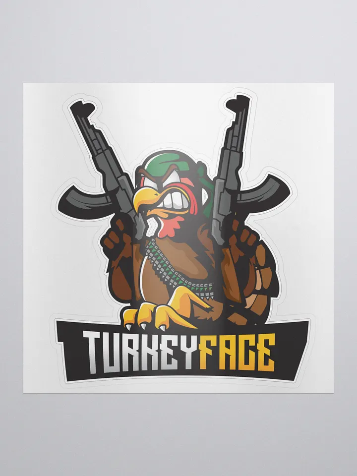TurkeyFace Sticker product image (1)