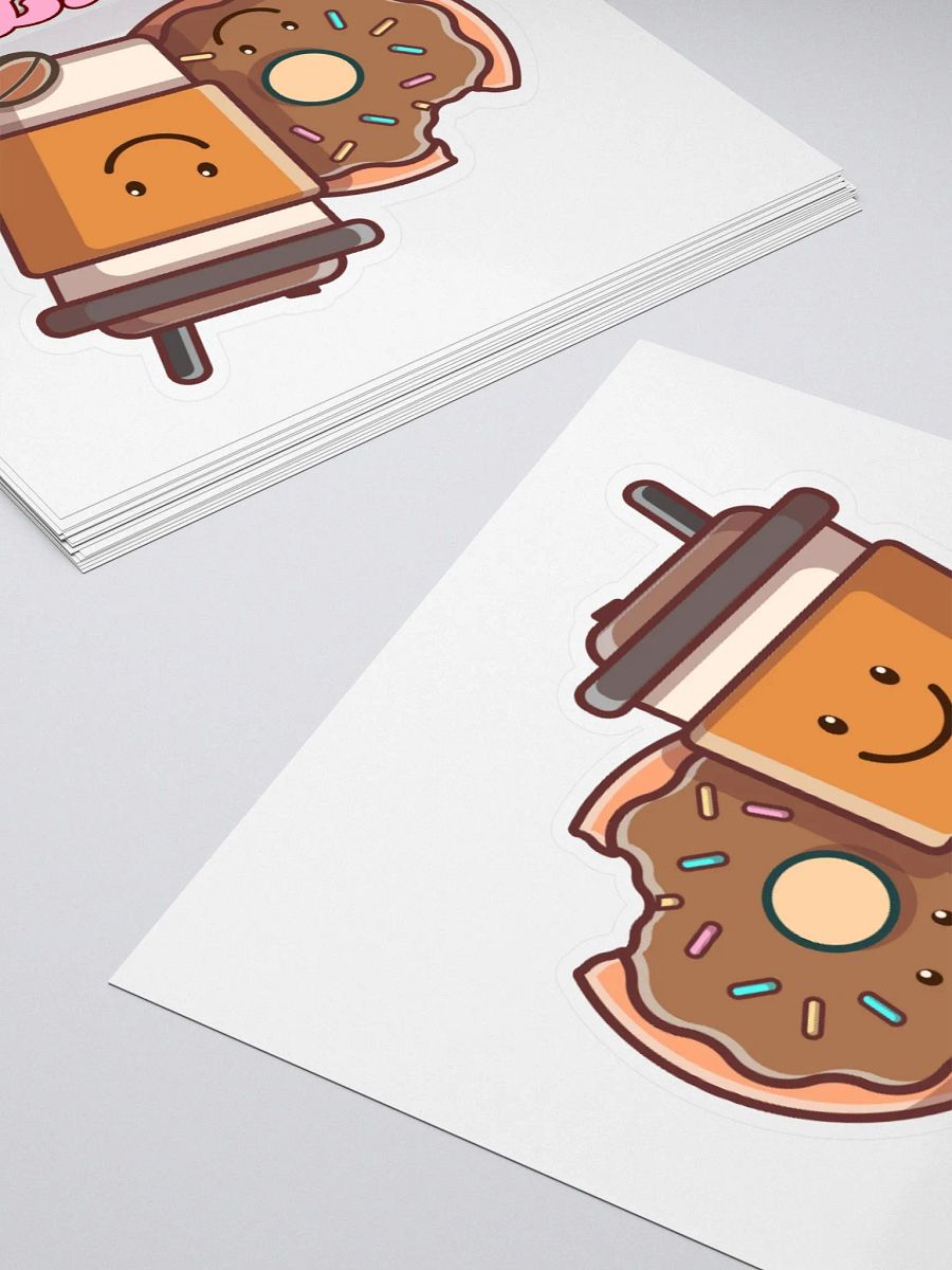 BFFs Coffee and Donut Sticker product image (4)