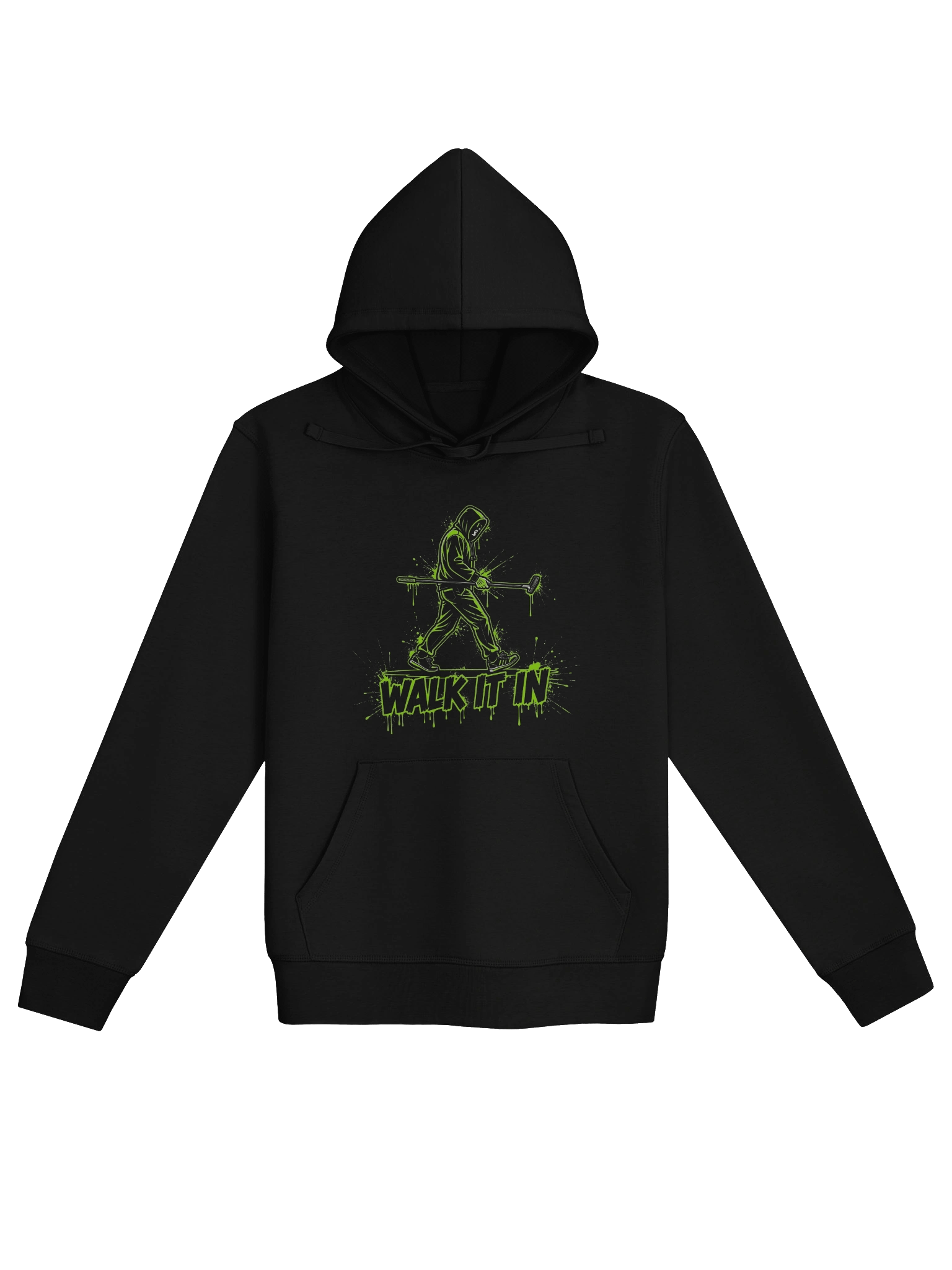 Limited Edition Street Art Hoodie — Walk It In (Black or Anthracite) product image (1)