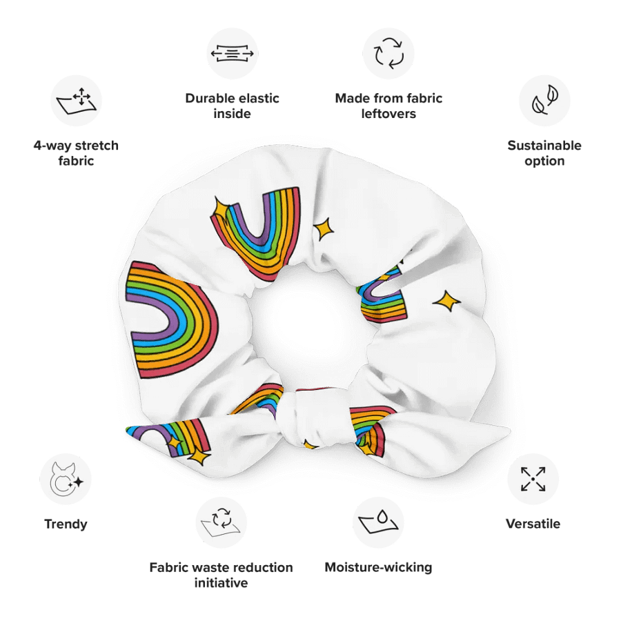 Rain-Bow Scrunchie product image (6)