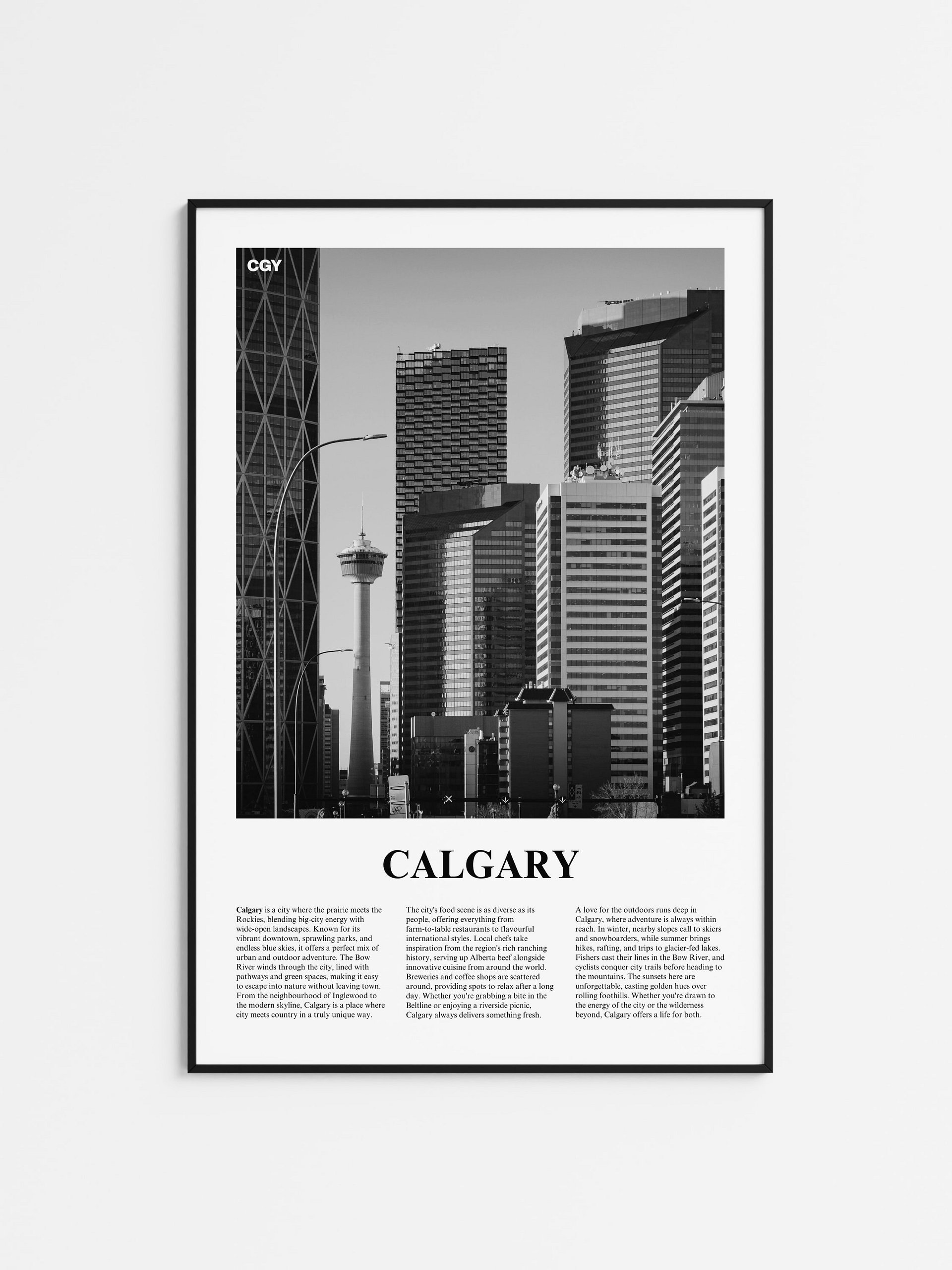 Calgary 03 Newspaper Poster product image (1)