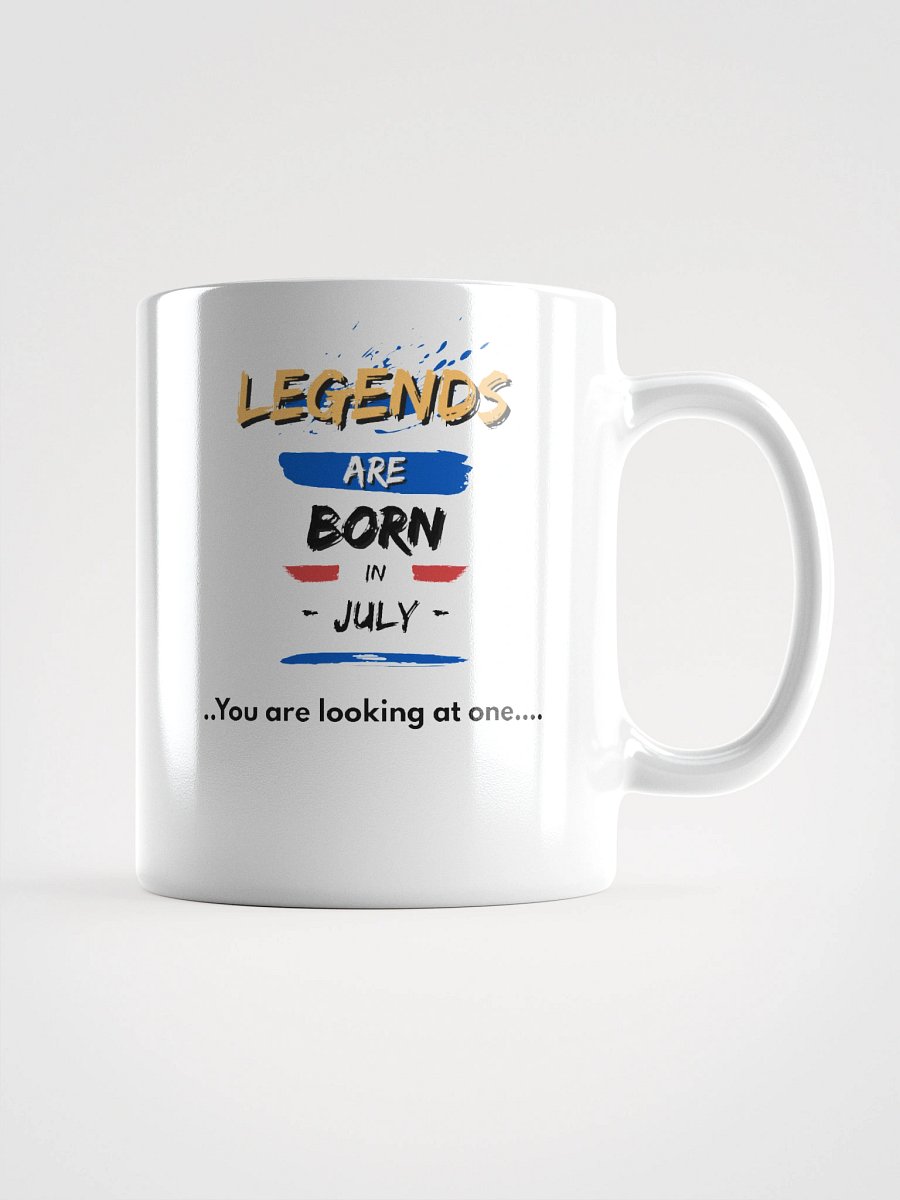 LEGENDS ARE BORN in July Mug product image (4)