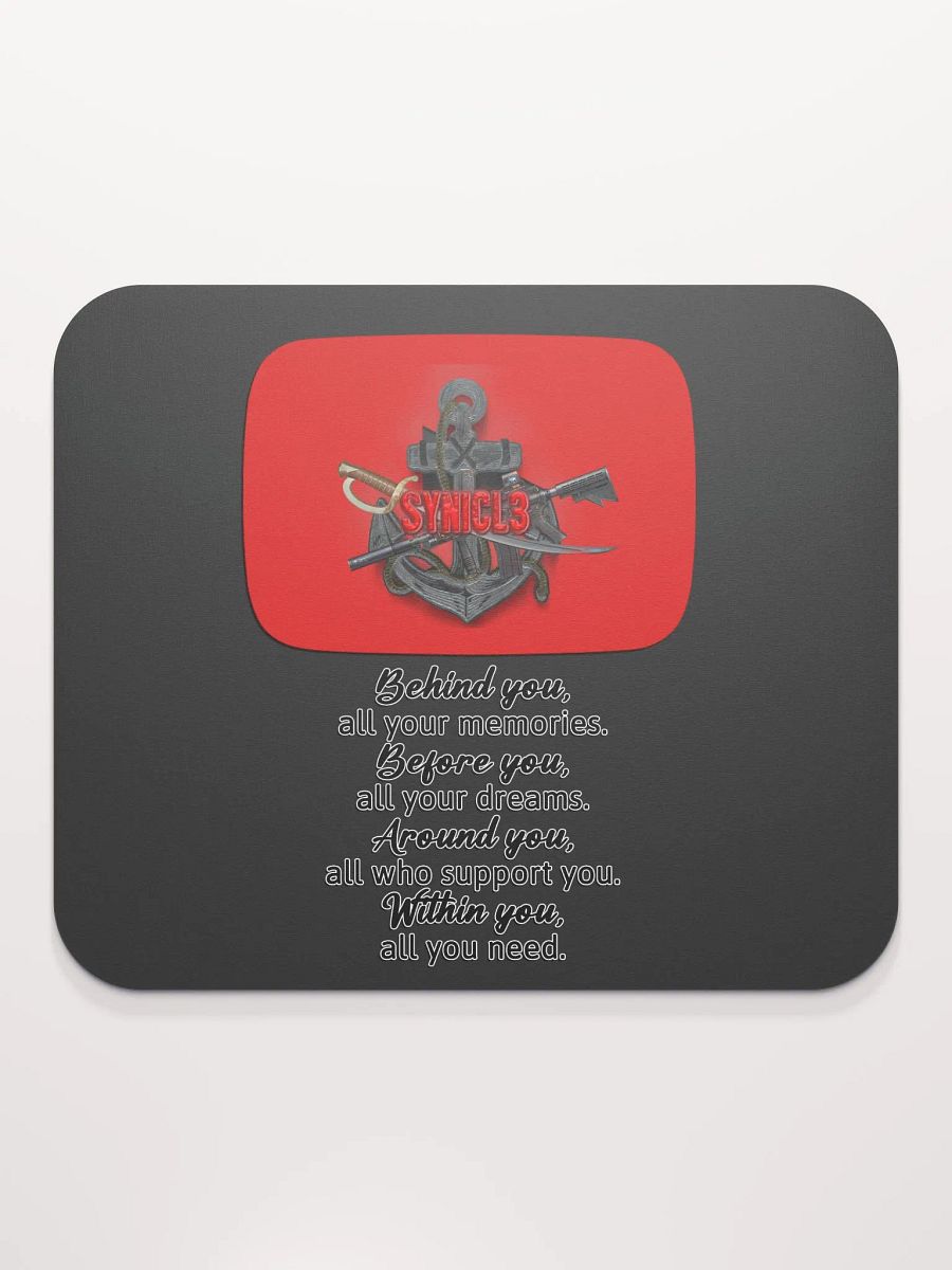 YT Behind - Mouse Pad product image (2)