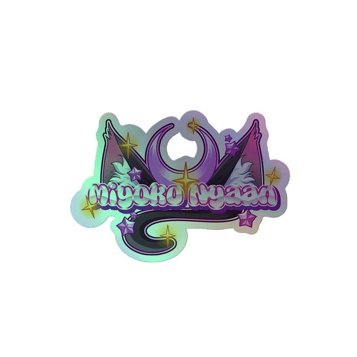 Miyoko Holographic Logo Sticker product image (2)