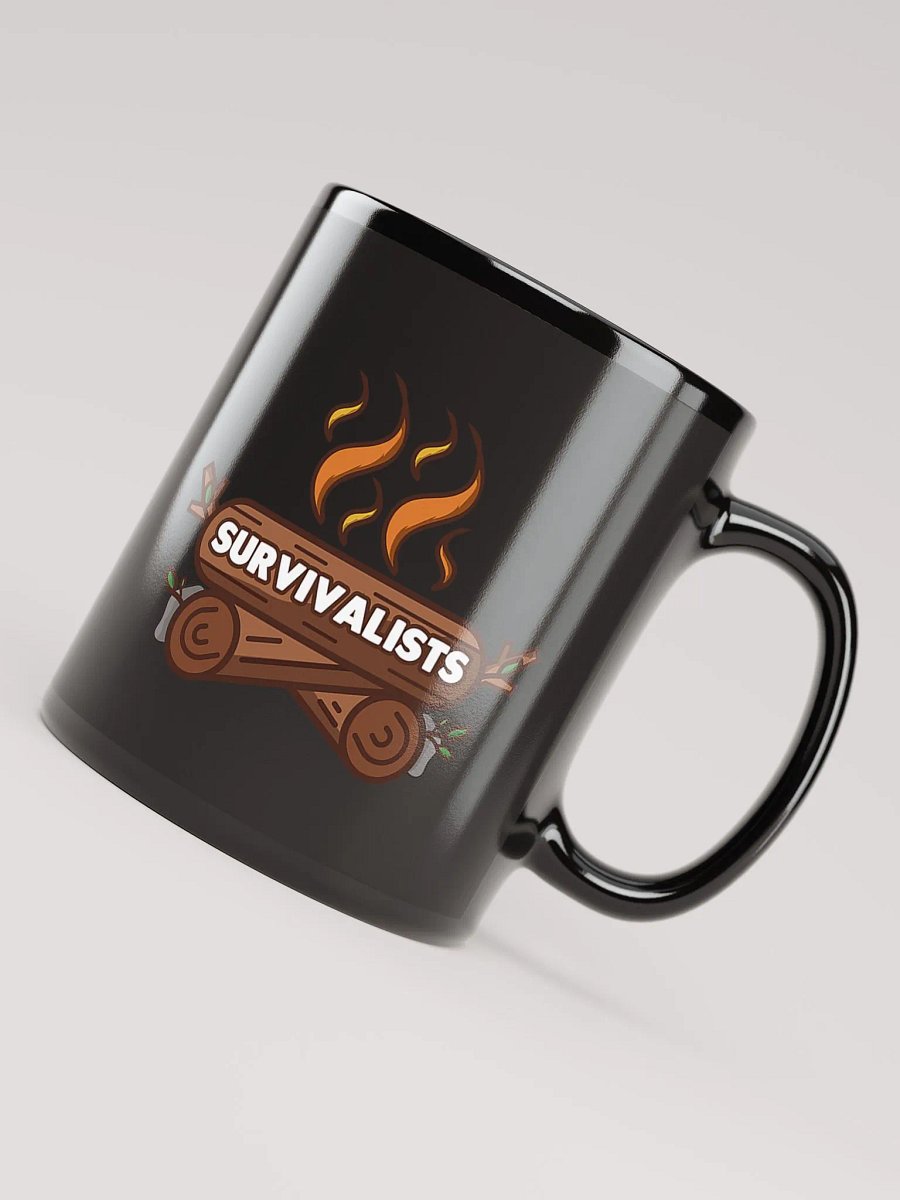 Survivalists Black Glossy Mug product image (4)