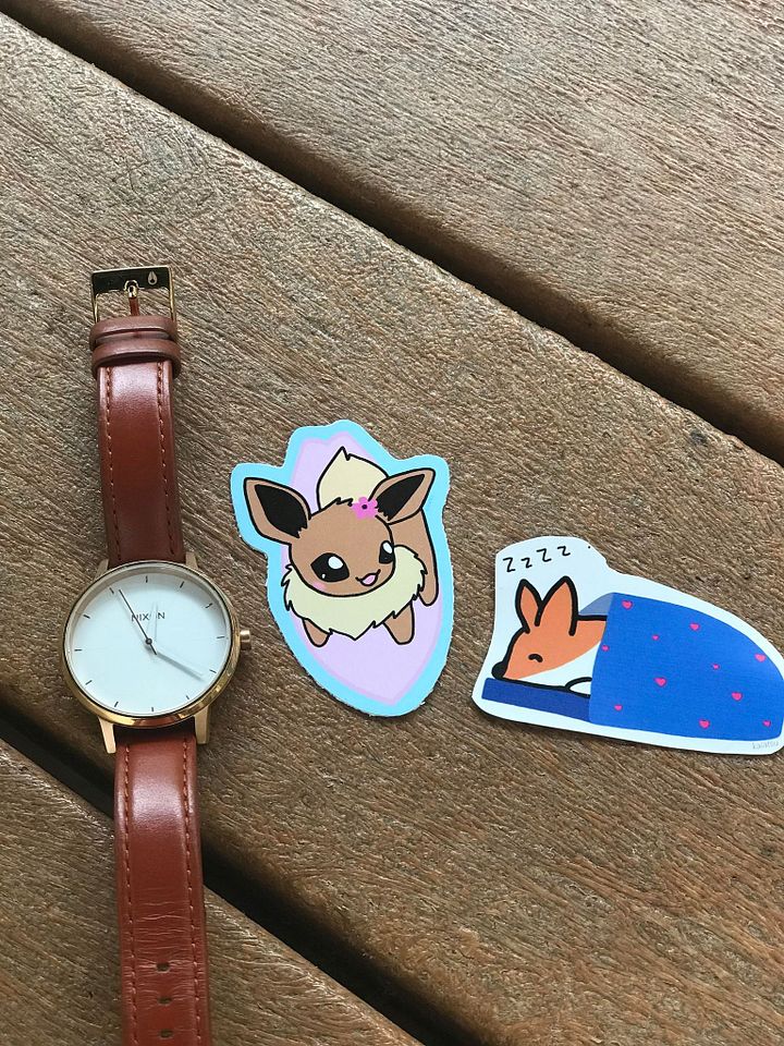 Surfing Eevee Sticker product image (1)