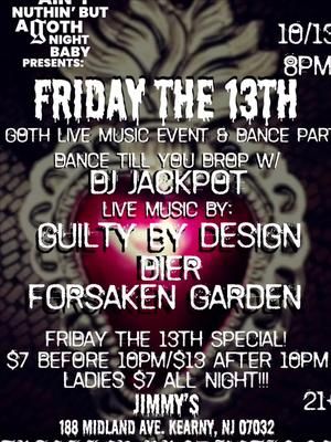 Tonight! - #goth #gothnight #gothic #gothmusic #gothgirl #gothicstyle #gothicbaby #gothicfashion #spooky #halloween #october #fridaythe13th #livemusic #music #liveevent #event #gothtok #gothboiclique #postpunk #industrial #darkwave #newwave #dance #dancing #dj #live #support #supportlocal #supportlocalmusic #supportlivemusic #supportlocalbands #supportlocalart #supportlocalartists 