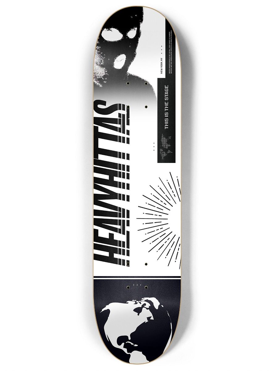 "The Stage" Skateboard Deck 8.0" x 32" product image (1)