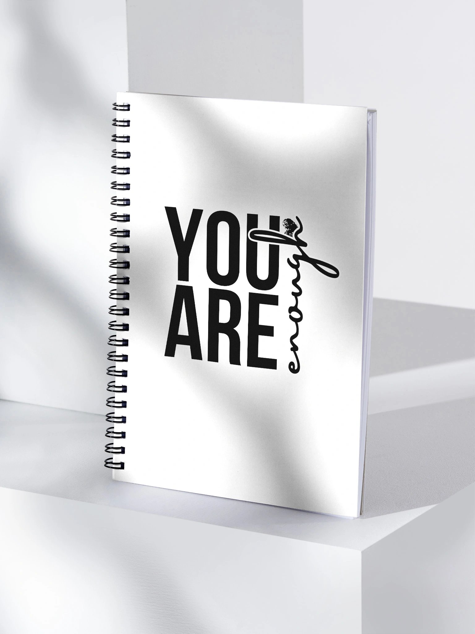 You Are Enough Spiral Notebook product image (4)
