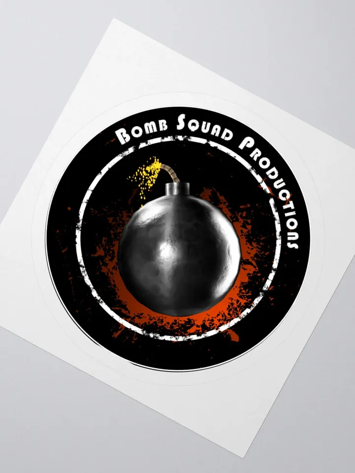 Bomb Squad Productions Logo Sticker product image (2)