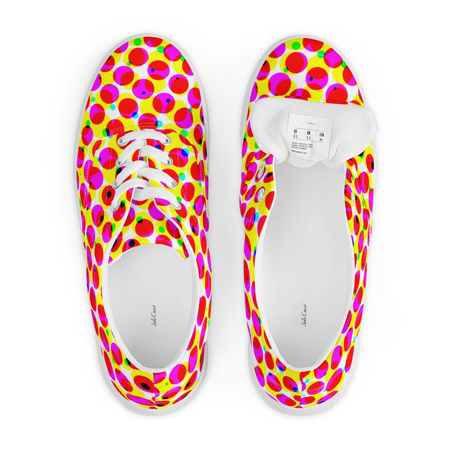 Polka Dot Lace-Up Shoes product image (6)