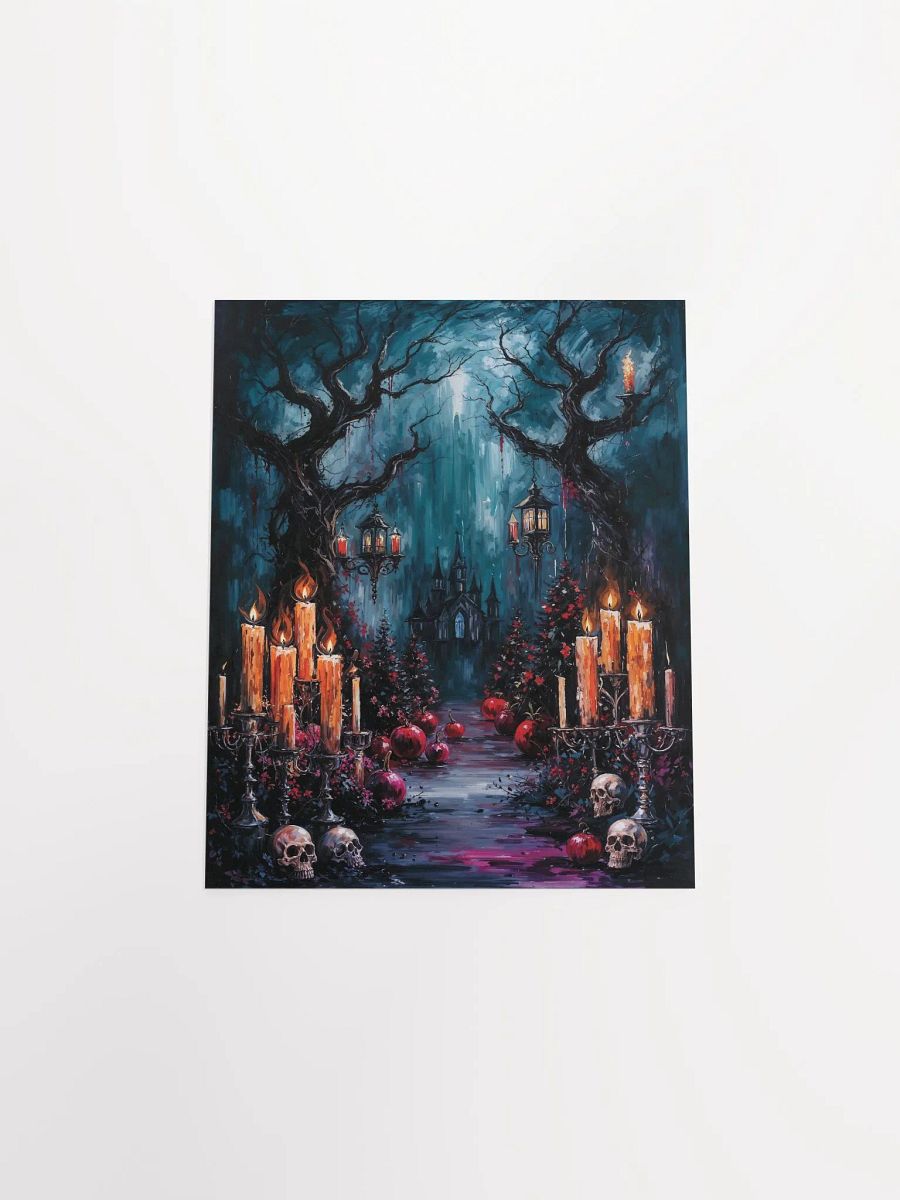 Christmas Gothic Path Poster product image (26)