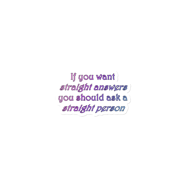 Straight Answers Magnet product image (1)