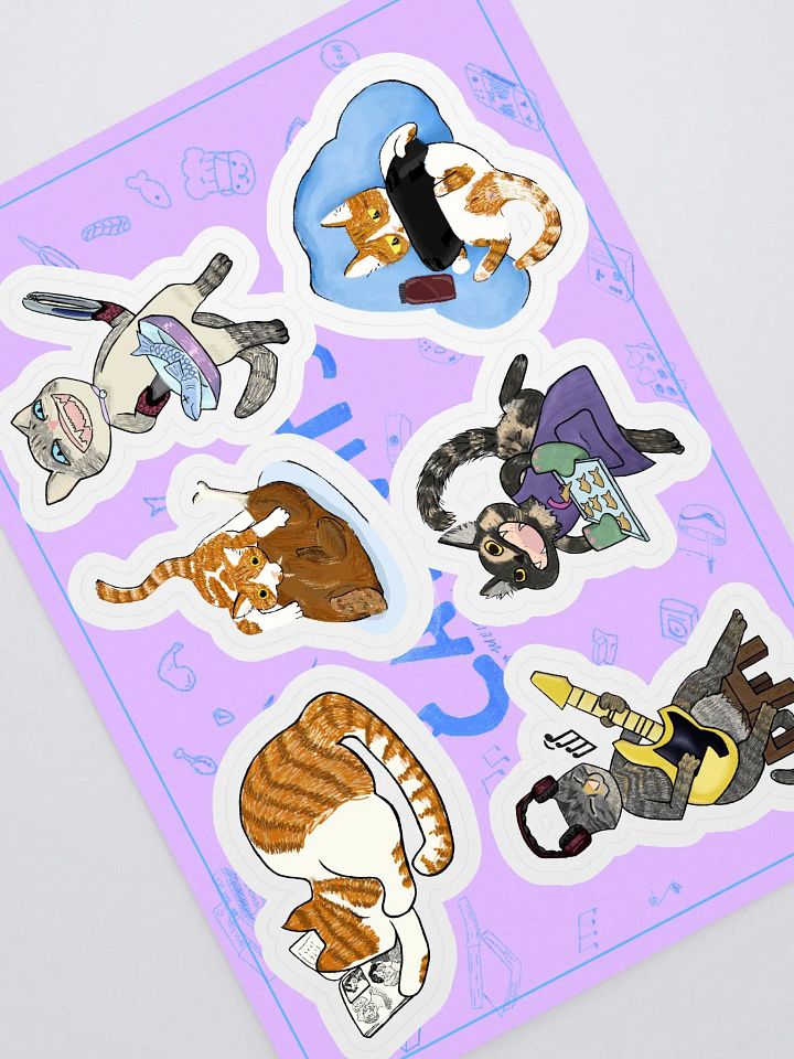 Cativity Sticker Sheet product image (1)