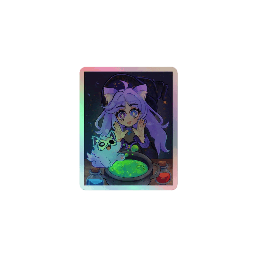 SpectralWolfeh - A Witch's Brew Sticker product image (1)