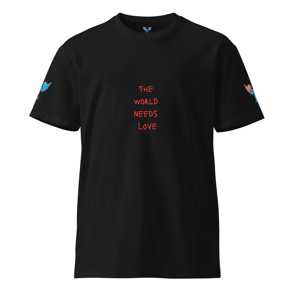 This World Needs Love: Unisex Tee product image (2)