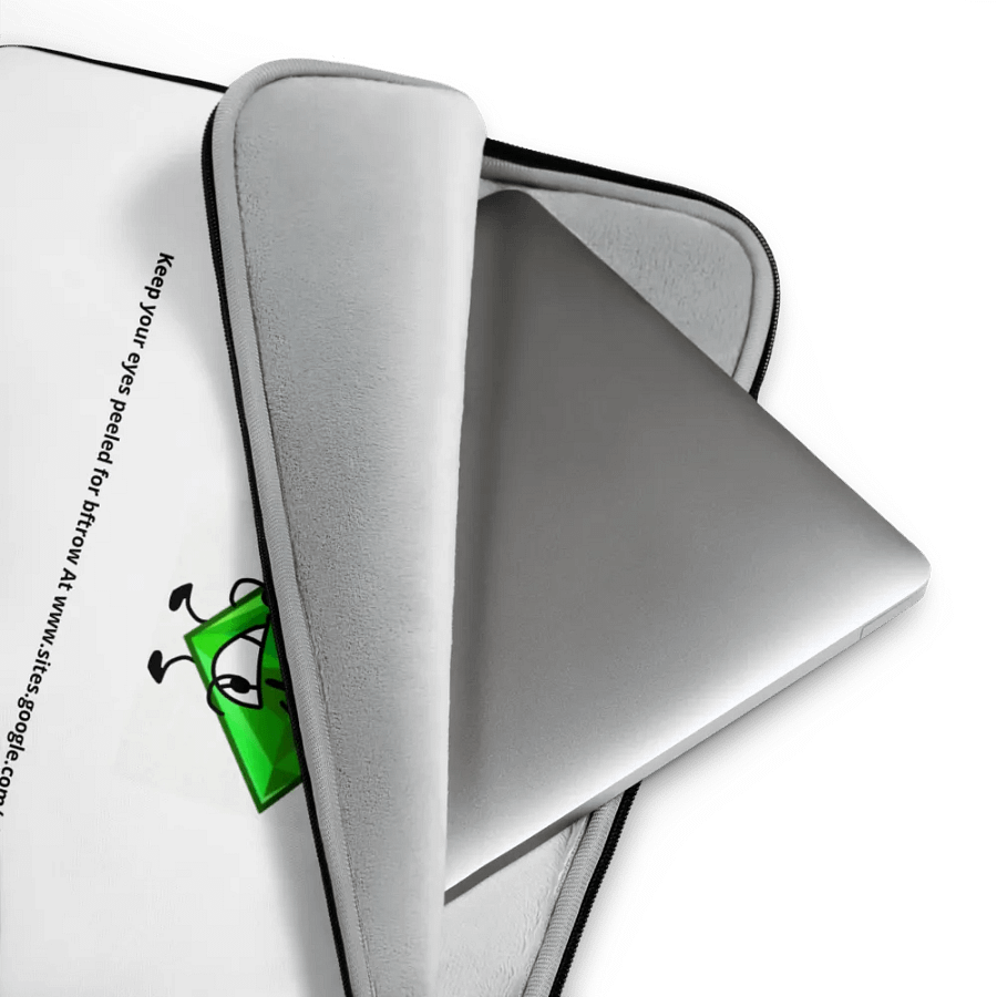 Emerald laptop sleeve product image (4)