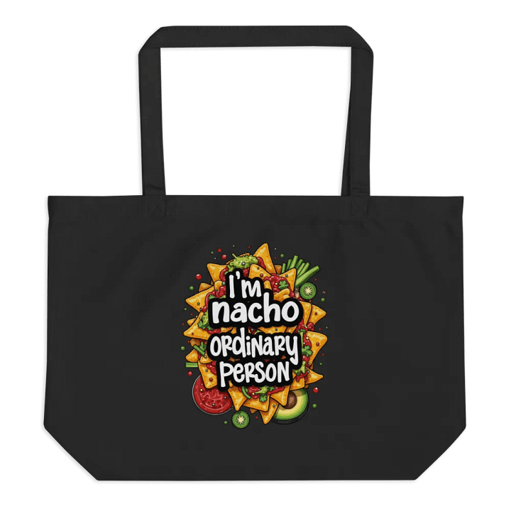 Nacho Lover's Organic Tote product image (1)