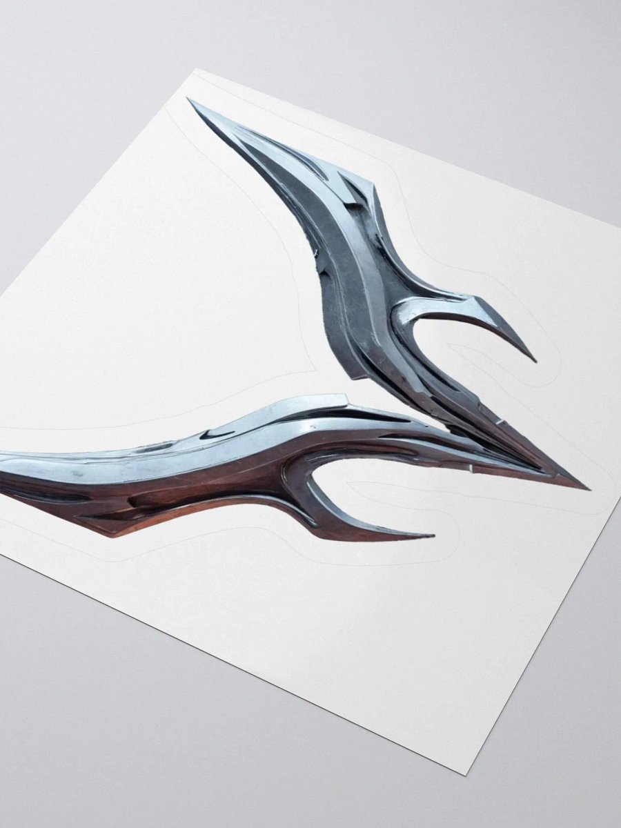 Reflective Evil Cut Stickers product image (9)