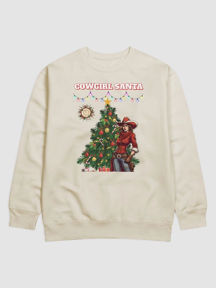 Cowgirl Santa - Christmas Sweatshirt product image (7)