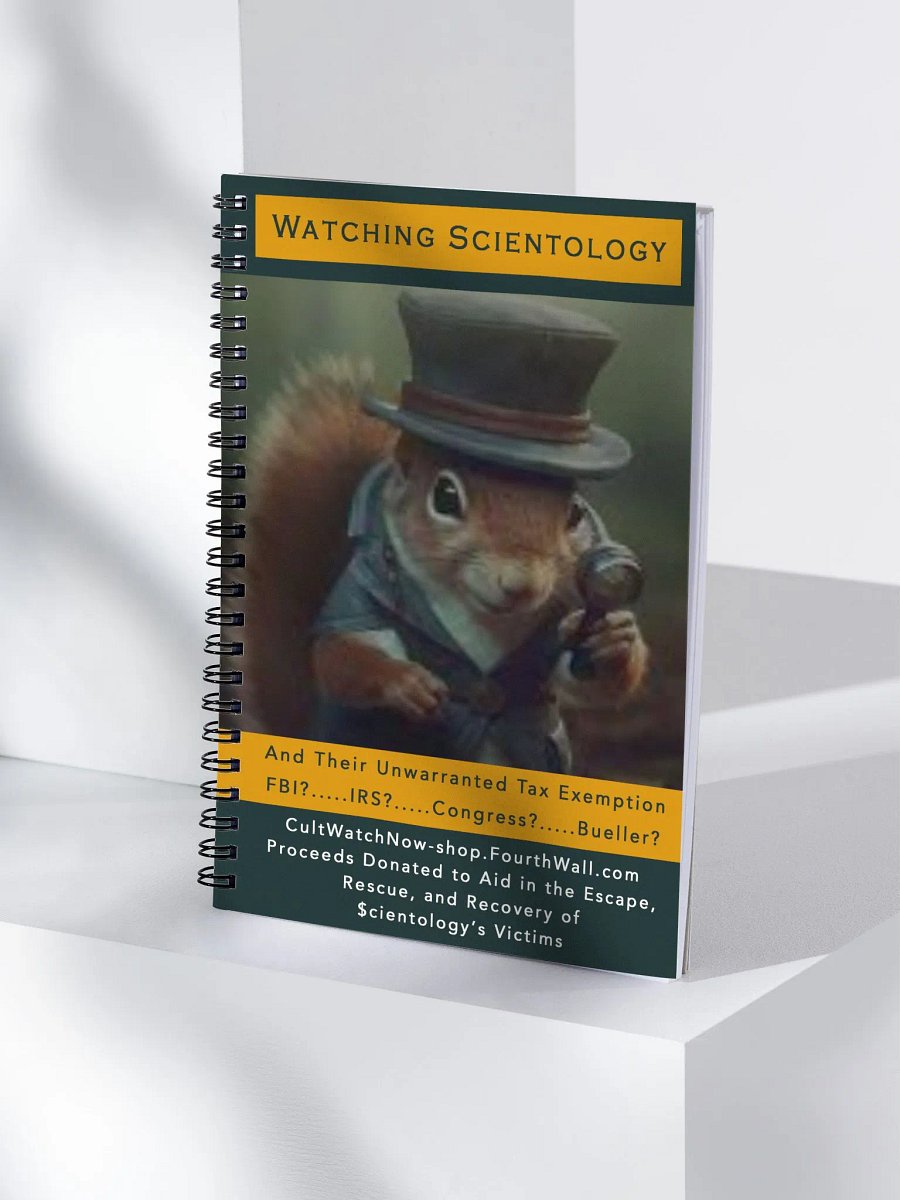 Notebook - Watching Scientology's IRS Exemption product image (4)