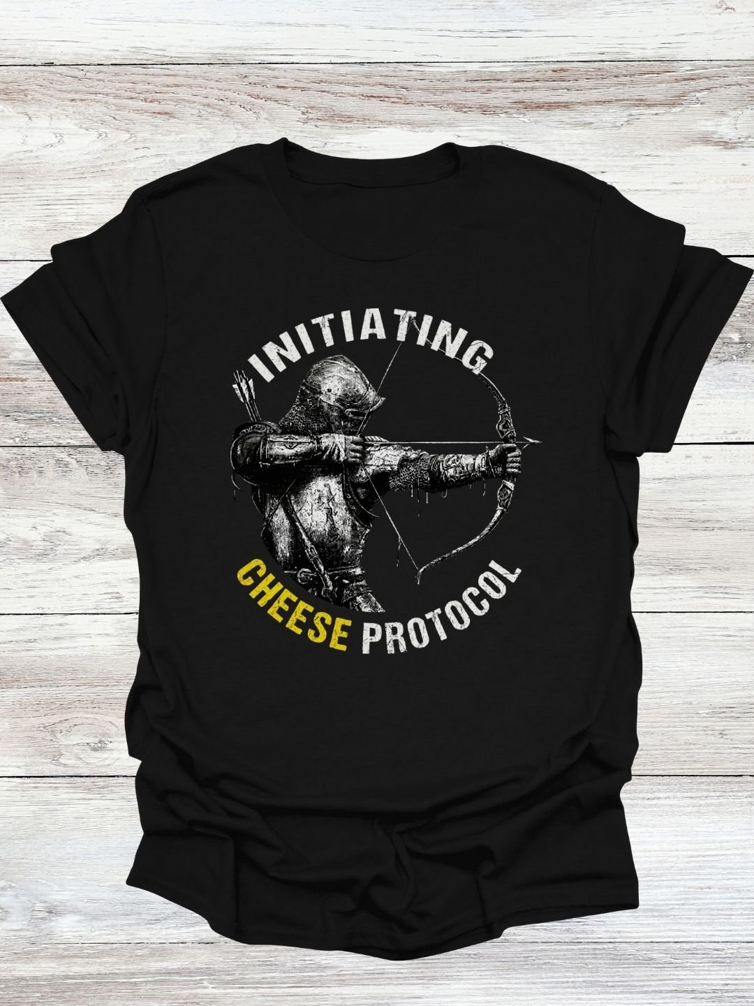 Initiating Cheese Protocol T-Shirt product image (1)