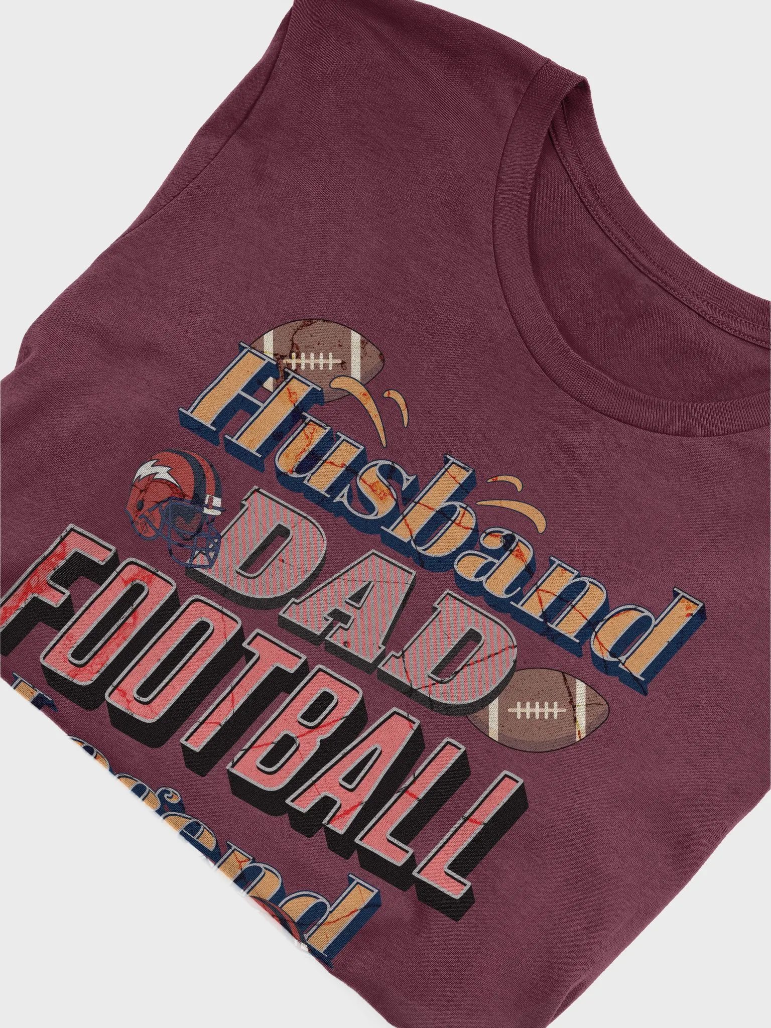 Husband Dad Football Legend Legendary T-Shirt product image (3)