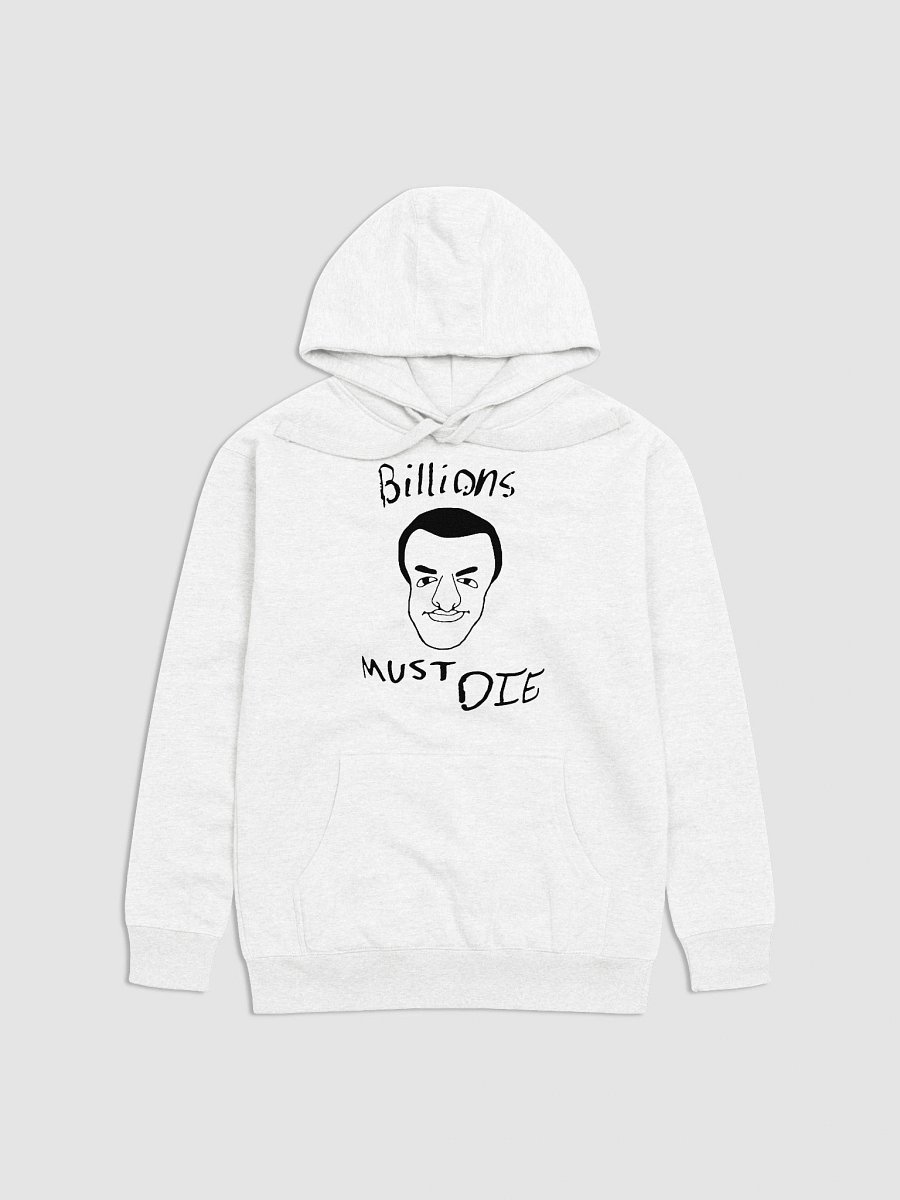 Fishtank Daniel - Billions Must Die Unisex Hoodie (Dark Print) product image (1)
