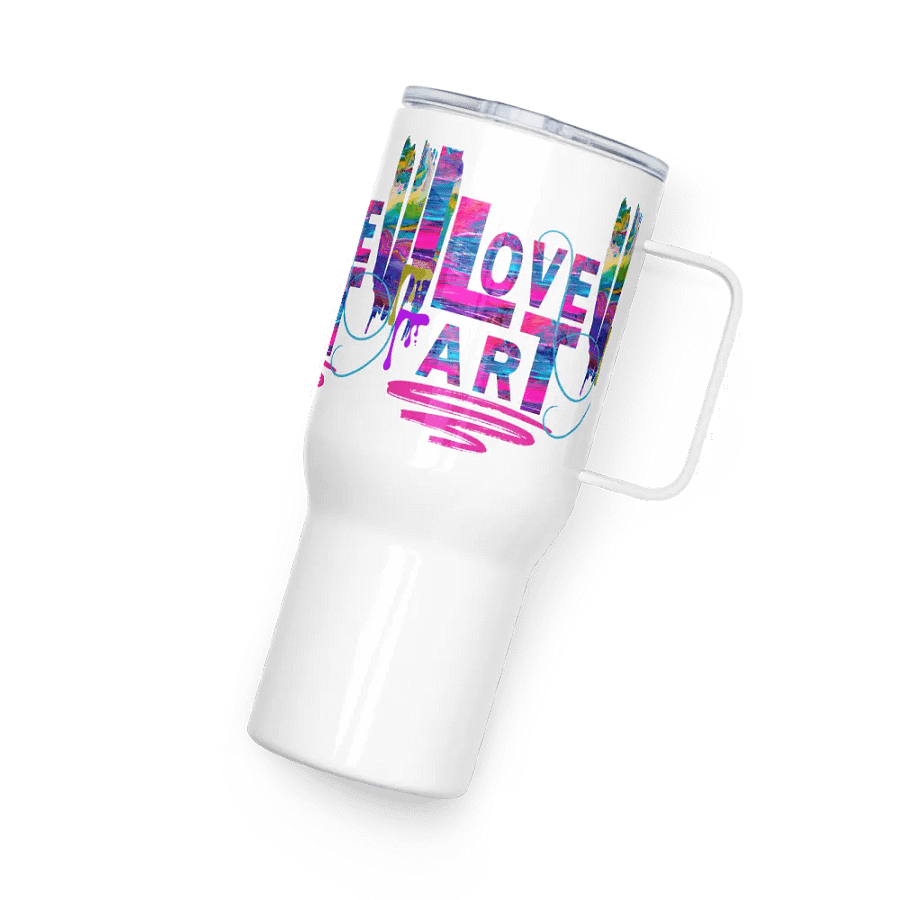 Love Art Travel Mug for art students moms daughters friends art teachers product image (4)