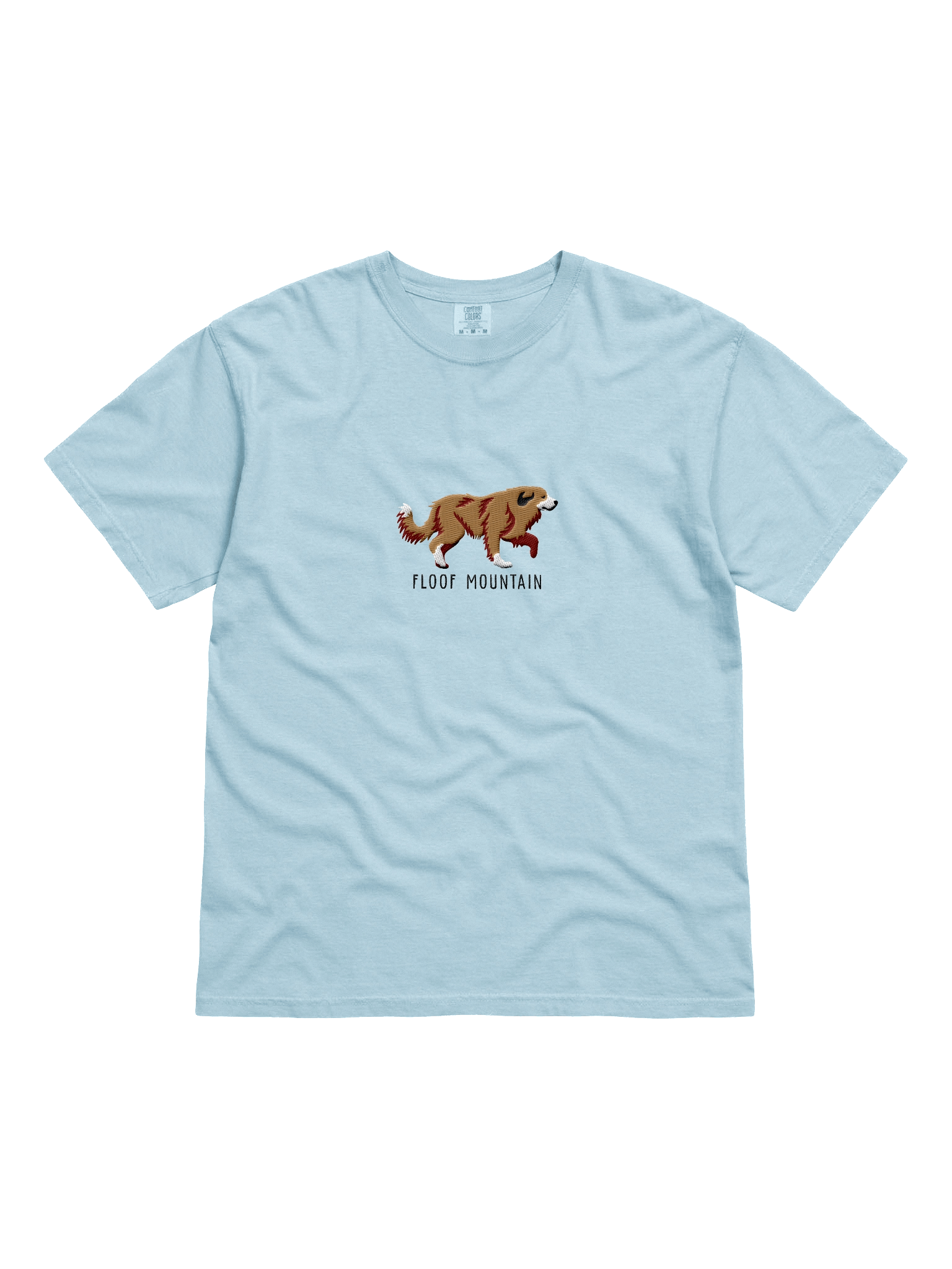 Floof Mountain T-Shirt(Embroidered) of a Great Pyrenees(Brown) product image (51)