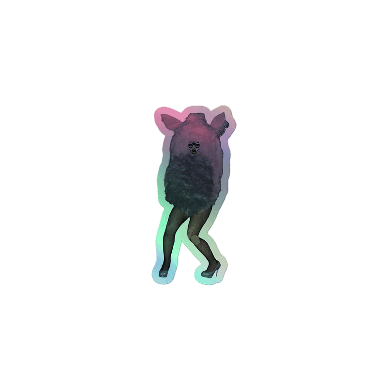 Inertia Furby Sticker Holographic!