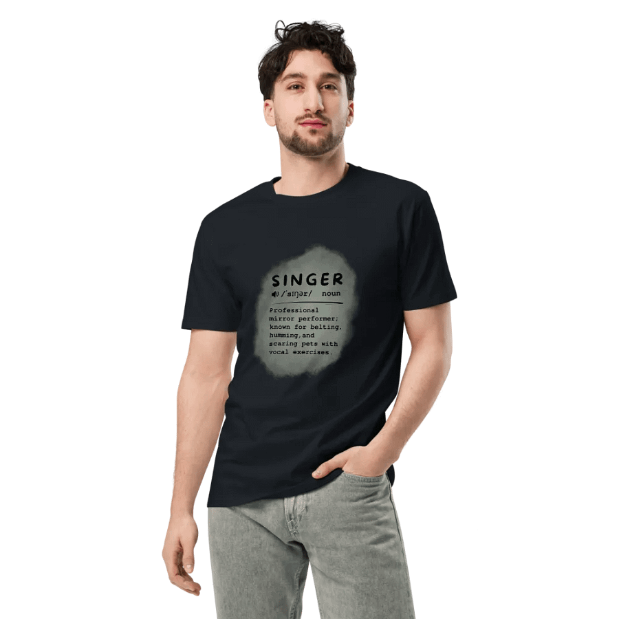 Singer Definition T-Shirt - Unique Gift For Singers product image (3)