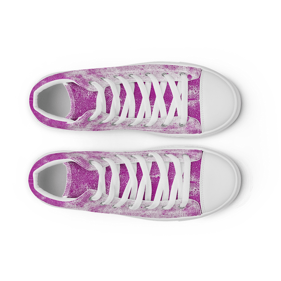Purple Splatter Retro High Tops product image (9)