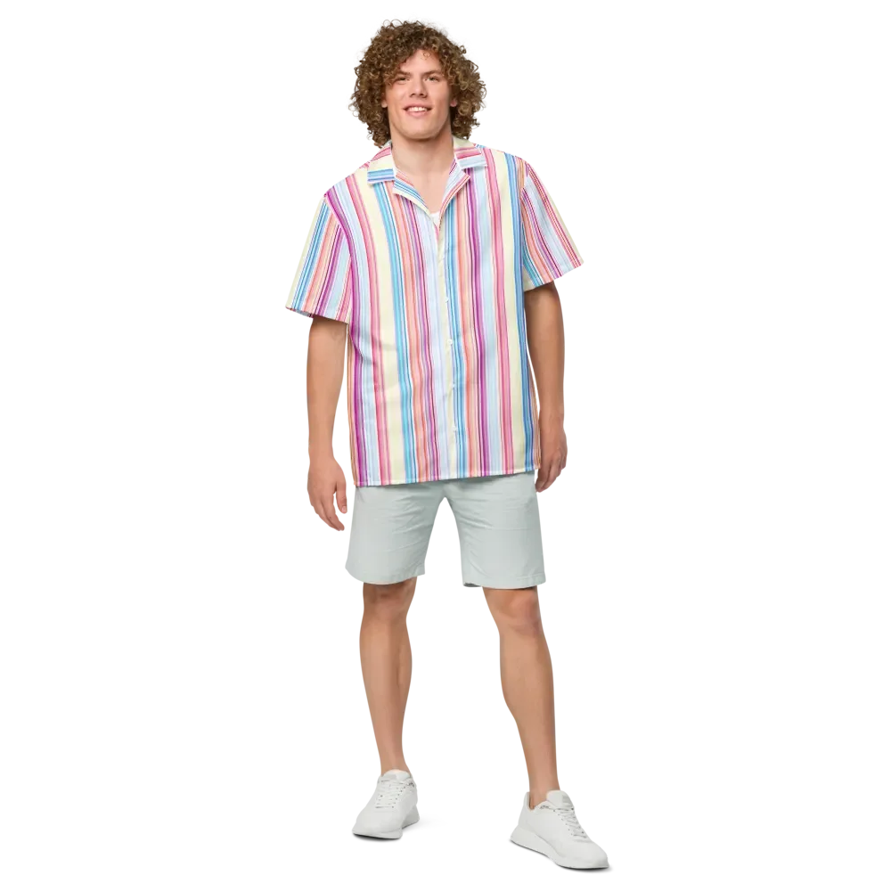 Tropical Breeze Striped Button-Down product image (12)