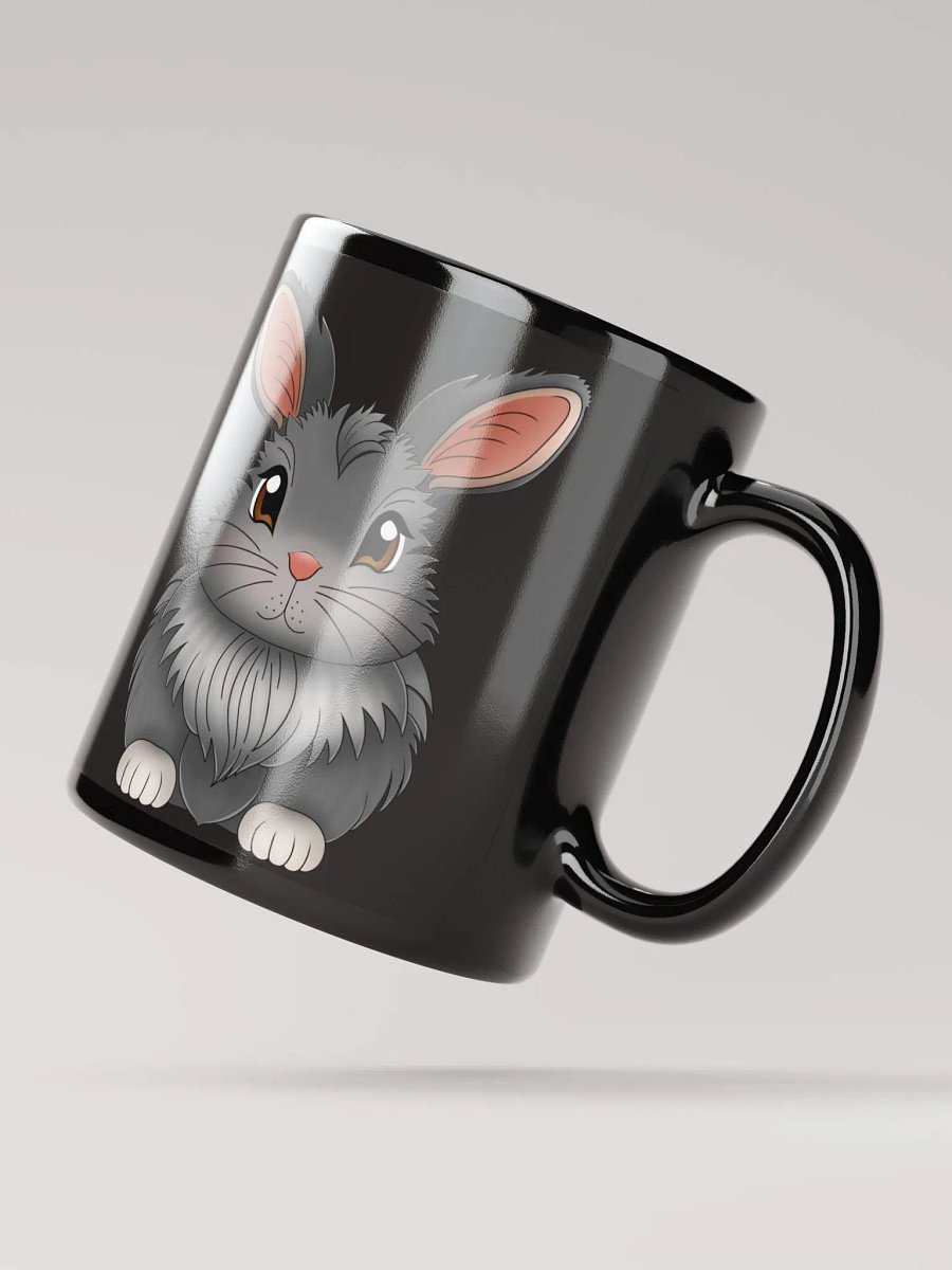 Bun Bun Black Glossy Mug product image (2)