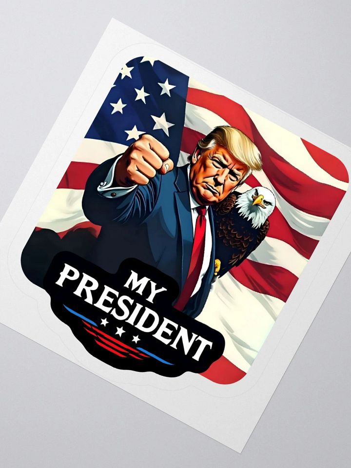 Sticker: Trump, with Eagle product image (3)