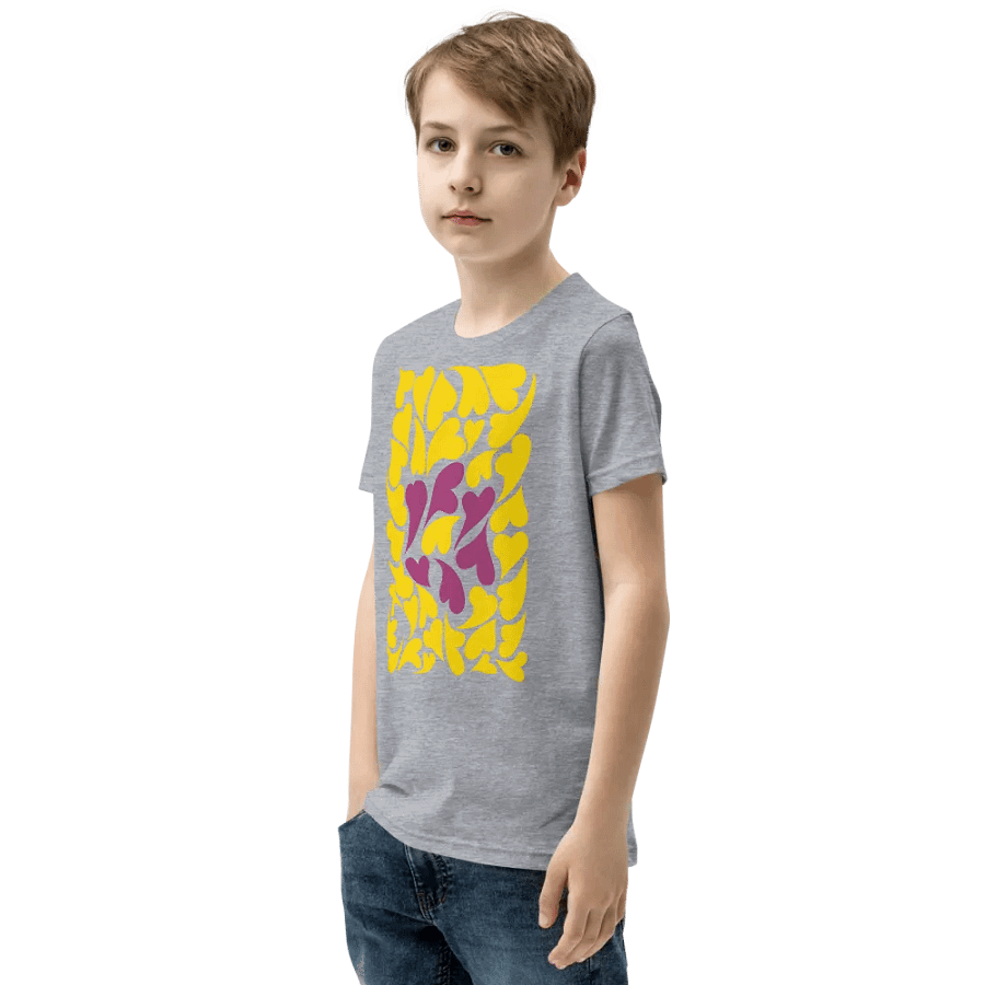 Nestled PRIDE Intersex T-shirt (Youth) product image (33)