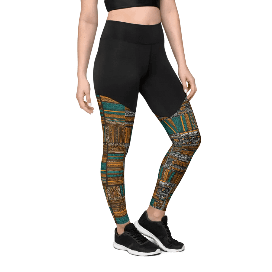 Tribal Ambassador Pattern | Sports Leggings product image (4)
