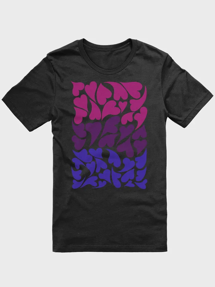 Nestled PRIDE Bisexual T-shirt product image (1)