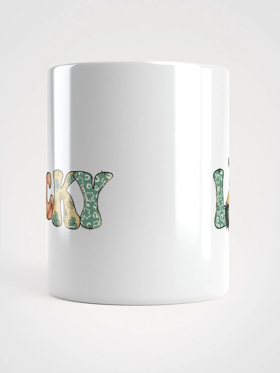 Leprechaun Luck White Glossy Mug product image (4)