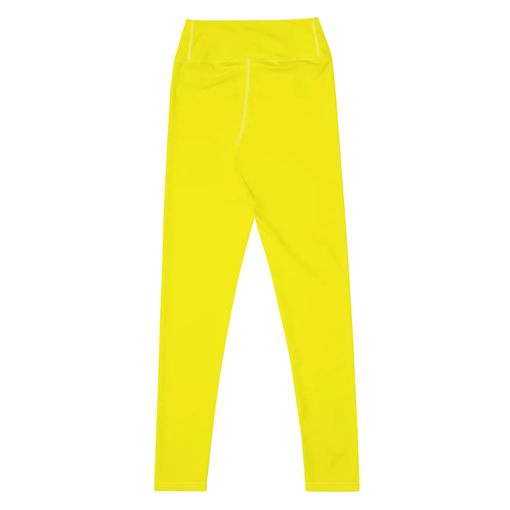 Lemon Yellow Yoga Leggings product image (9)