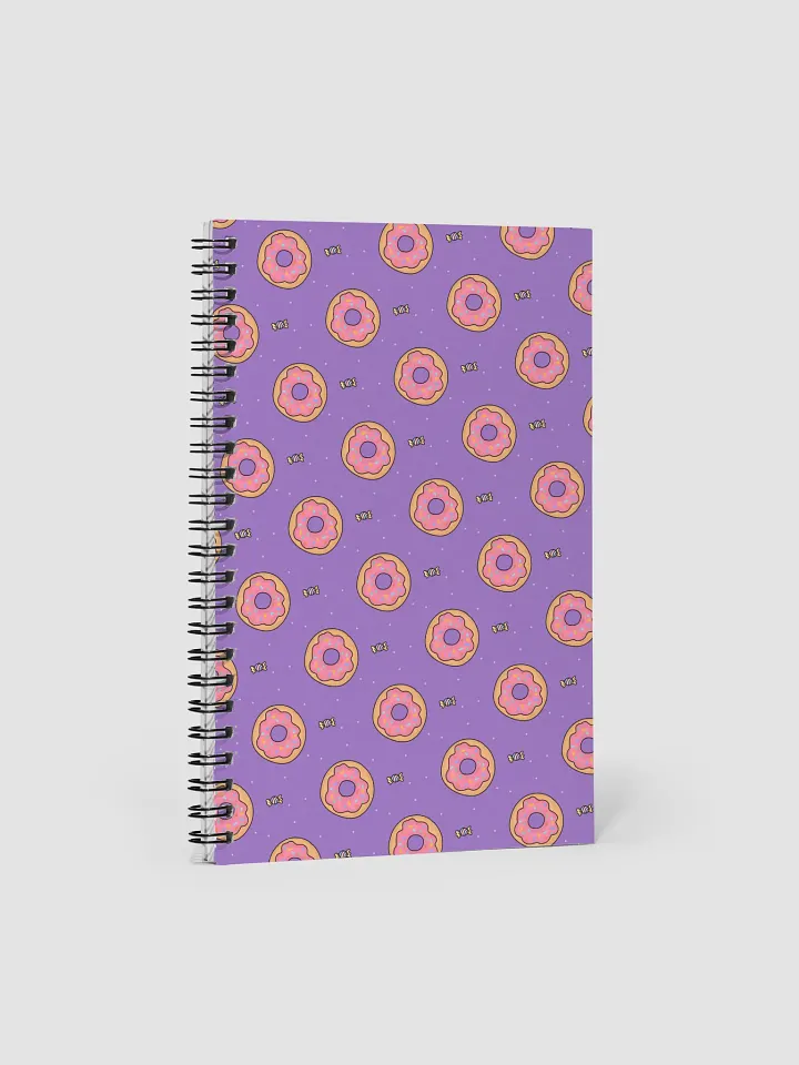 Sweet Treats Donut Notebook - Purple product image (1)
