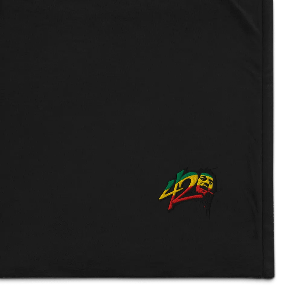 420 Port Authority Embroidered Premium Sherpa Blanket product image (1)