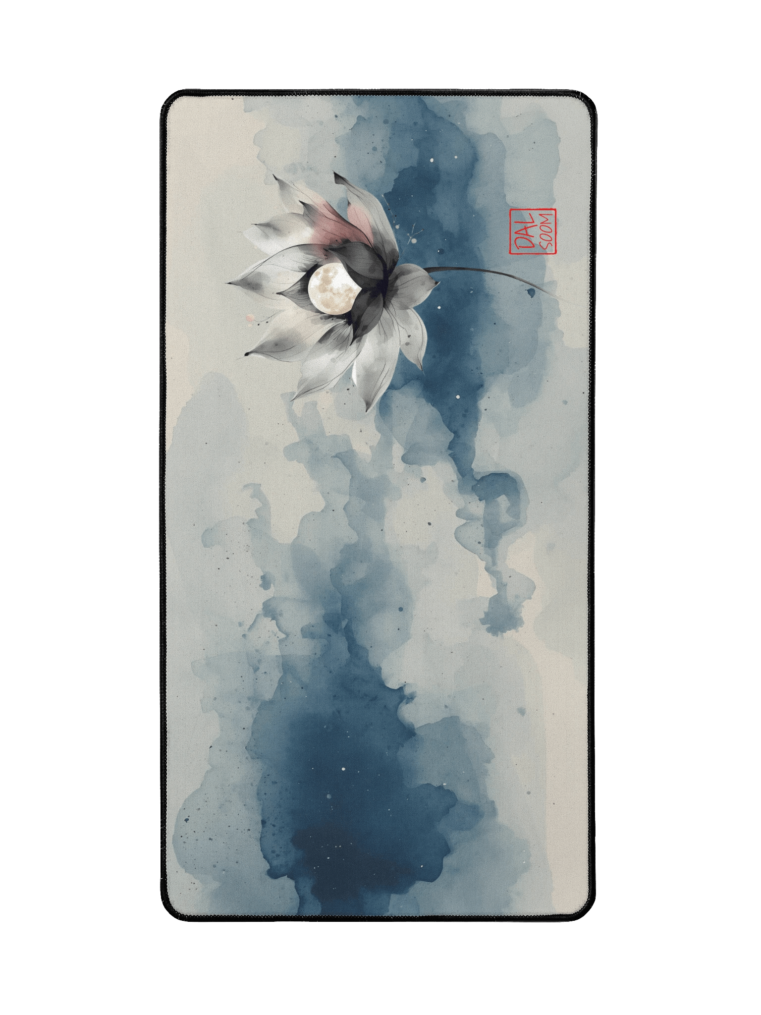 Moonlit Lotus Desk Mat product image (2)