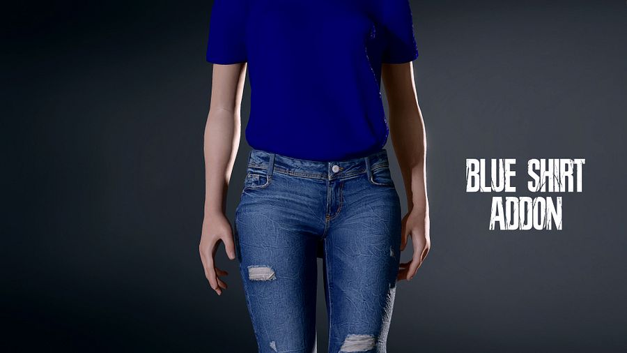 Resident Evil 2 Remake: SB Casual Jeans Mod product image (9)