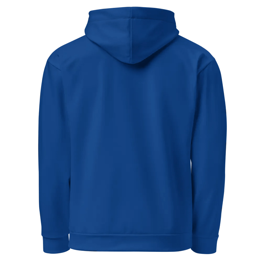 Plain Navy-Blue Light Summer Unisex Recycled Polyester Heavyweight Premium Hoodie by Treasure Pie product image (6)